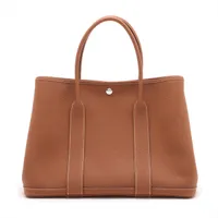エルメス ガーデンパーティ36 PM ネゴンダ ゴールド シルバー金具