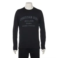 ディオール コットン ロングTシャツ 20AW ブラック ＡＢランク