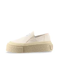 MM6 キャンバス スリッポン 23SS アイボリー Ａランク