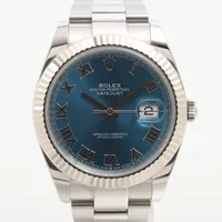 ロレックス デイトジャスト 126334 SS×WG AT 青文字盤