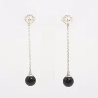 ティファニー 925 ピアス(両耳用) ブラック ＡＢランク