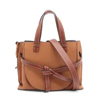 L木曜日終了 値下げ ロエベ ヘリテージ ショルダーバッグ レザー 新同 ロエベ LOEWE ショルダーバッグ ヘリテージ レザー ダークネイビー 美