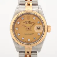 ロレックス デイトジャスト 69173G SS×YG AT シャンパン文字盤