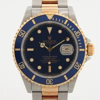ロレックス サブマリーナ 16613 SS×YG AT 青文字盤