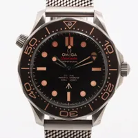 オメガ シーマスター コーアクシャル 007リミテッドエディション 210.90.42.20.01.001 TI AT グレー文字盤