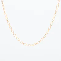 ティファニー オーバルリンククラスプ 750(YG)