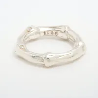 ティファニー バンブー 925 リング シルバー ＡＢランク