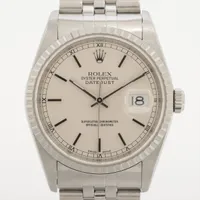 ロレックス デイトジャスト 16220 SS AT シルバー文字盤