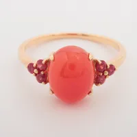 ビズー 色石 K18(YG)