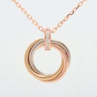 カルティエ トリニティ ダイヤ 750(YG×PG×WG)