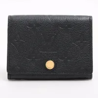 ヴィトン アンプラント アンヴェロップカルトドゥヴィジット M58456 ノワール ＡＢランク