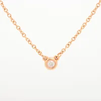 ティファニー バイザヤード 1P ダイヤ 750(YG)