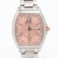 シチズン クロスシー H060-T026583 TI ソーラー 青文字盤 Aランクの