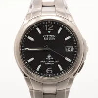 シチズン アテッサ エコドライブ B873-S057892 SS×ラバー ソーラー