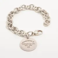 ティファニー リターントゥティファニーラウンドタグ 925 ブレスレット