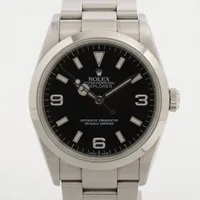 ロレックス エクスプローラーⅠ 114270 SS AT 黒文字盤