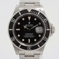 ロレックス サブマリーナ 16610 SS AT 黒文字盤