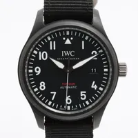 IWC パイロットウォッチ トップガン IW326901 CE×ナイロン AT 黒文字盤