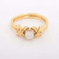 ティファニー シグネチャー ダイヤ 750(YG×WG)