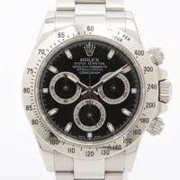 ロレックス コスモグラフデイトナ 116520 SS AT 黒文字盤