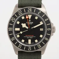チュードル ペラゴス FXD GMT 2542G257NU TI×ナイロン AT 黒文字盤 Ａランク
