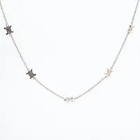 セリーヌ マカダム 925 ネックレス シルバー ＡＢランク