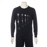 サンローランパリ コットン スウェット 19年 ブラック