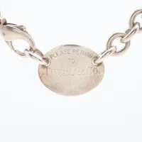 ティファニー リターントゥティファニー オーバルタグ 925 チョーカー シルバー