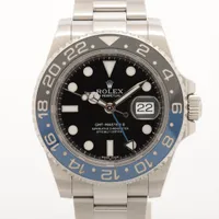 ロレックス GMTマスター Ⅱ 116710BLNR SS AT 黒文字盤