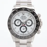 ロレックス コスモグラフデイトナ 116500LN SS AT 白文字盤 Ａランク