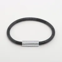 ヴィトン ブレスレットキープイット M8152D PVC ブレスレット BC3283 ブラック ＡＢランク