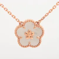 ヴァンクリーフ&アーペル ラッキースプリング プラムブロッサム シェル 750(PG)