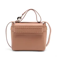 クロエ ナチャ レザー 2WAYショルダーバッグ ブラウン ＡＢランク
