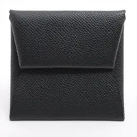 エルメス バスティア ヴォーエプソン ブラック シルバー金具 ＡＢランク