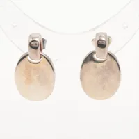 シャネル ロゴ 925 ピアス(両耳用) シルバー ＡＢランク