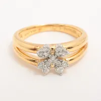 ヴァンドーム青山 ダイヤ K18(YG)×Pt900