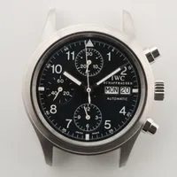 IWC パイロットウォッチ クロノグラフ IW377710 SS AT 黒文字盤