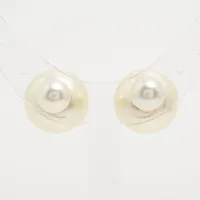 Dior Tribales フェイクパール ピアス【ランク：AB】 ディオール Dior Tribales ディオール トライバル ピアス(両耳用