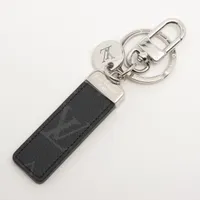 ヴィトン キーホルダー ネオ LV クラブ M01527 レザー キーホルダー DI0225 ブラック Ａランク