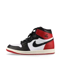 ナイキ AIR JORDAN 1 RETRO HIGH OG レザー ハイカットスニーカー レッド Ａランク