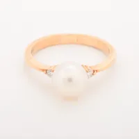 タサキ パール ダイヤ K18(YG)