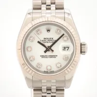 ロレックス デイトジャスト 179174G SS×WG AT 白文字盤