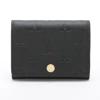 ヴィトン アンプラント アンヴェロップカルトドゥヴィジット M58456 カードケース ノワール ＡＢランク