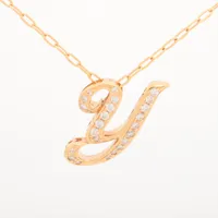 ゆきざき リッチクロス ダイヤ ネックレス K18(YG) ABランクの