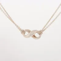 ティファニー インフィニティ 925 ネックレス シルバー ＡＢランク