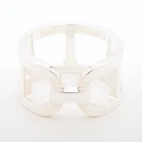 エルメス エヴァー シェーヌ ダンクル 925 リング 52 シルバー