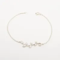 ティファニー オリーブリーフ 925 ブレスレット シルバー Ａランク