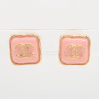シャネル ココマーク GP ピアス(両耳用) B23K ゴールド Ａランク