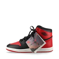 ナイキ AIR JORDAN 1 HIGH 85 レザー ハイカットスニーカー レッド ＳＡランク