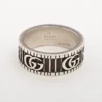 グッチ GGマーモント 925 リング シルバー ＡＢランク